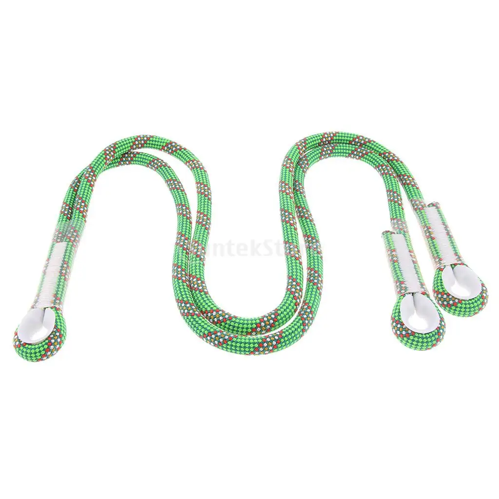 22kN Prusik Cord Loop for Climbing Tree Arborist Rescue Mountaineering Equipment Y / V Type Lanyard Optional