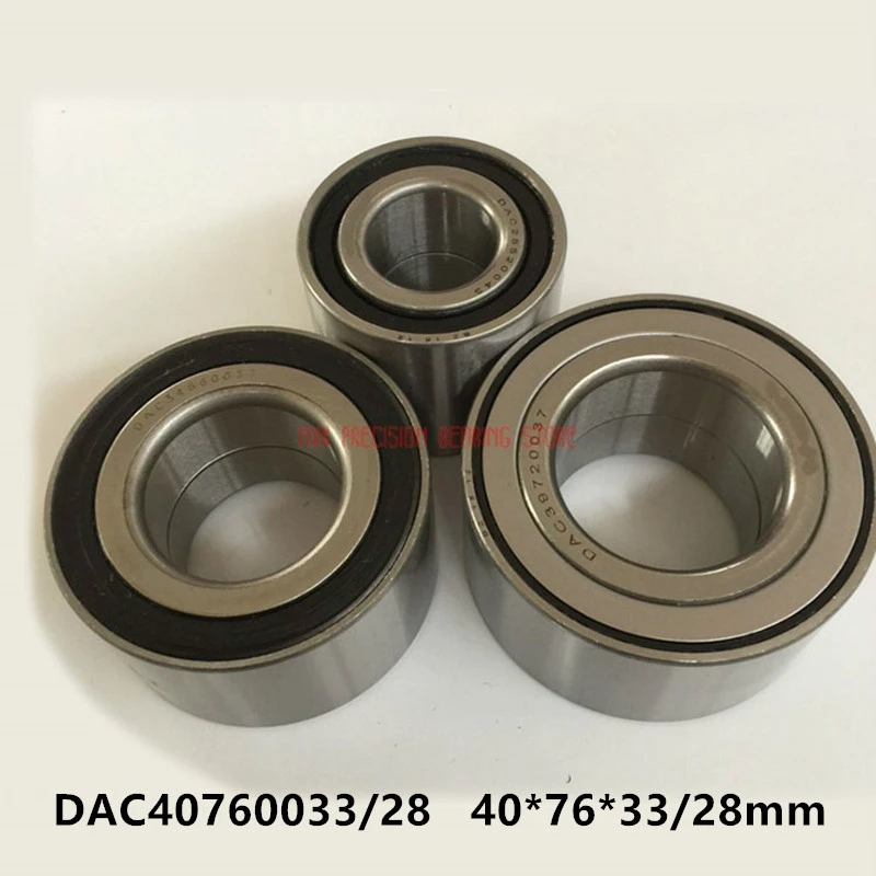 

2023 New Promotion High Speed Car Bearing Auto Wheel Hub Dac40760033/28 Free Shipping 40*76*33/28 40x76x33/28 Mm Quality