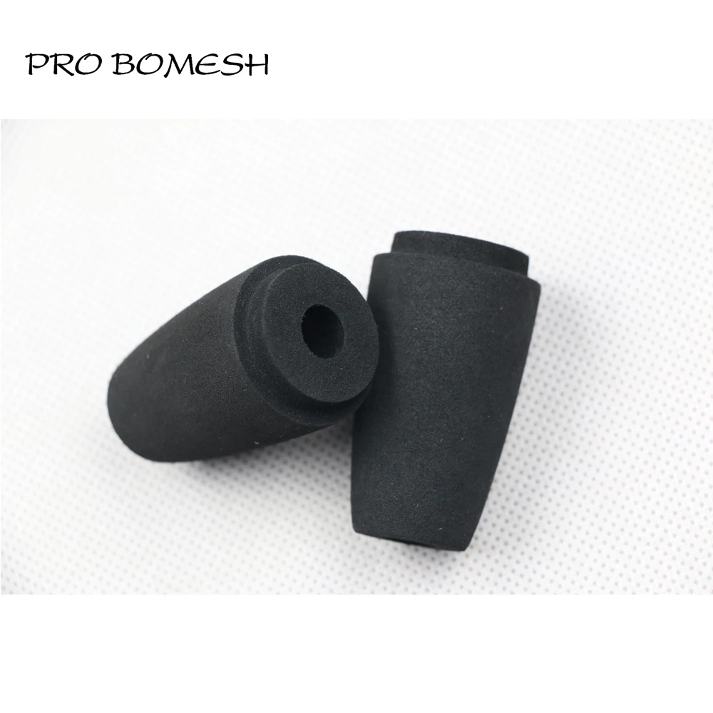 Pro Bomesh 4Pcs/Pack 5cm 5g Inner Diam 10mm EVA Split Grip Rear Grip DIY Fishing Rod Building Component Repair Pole