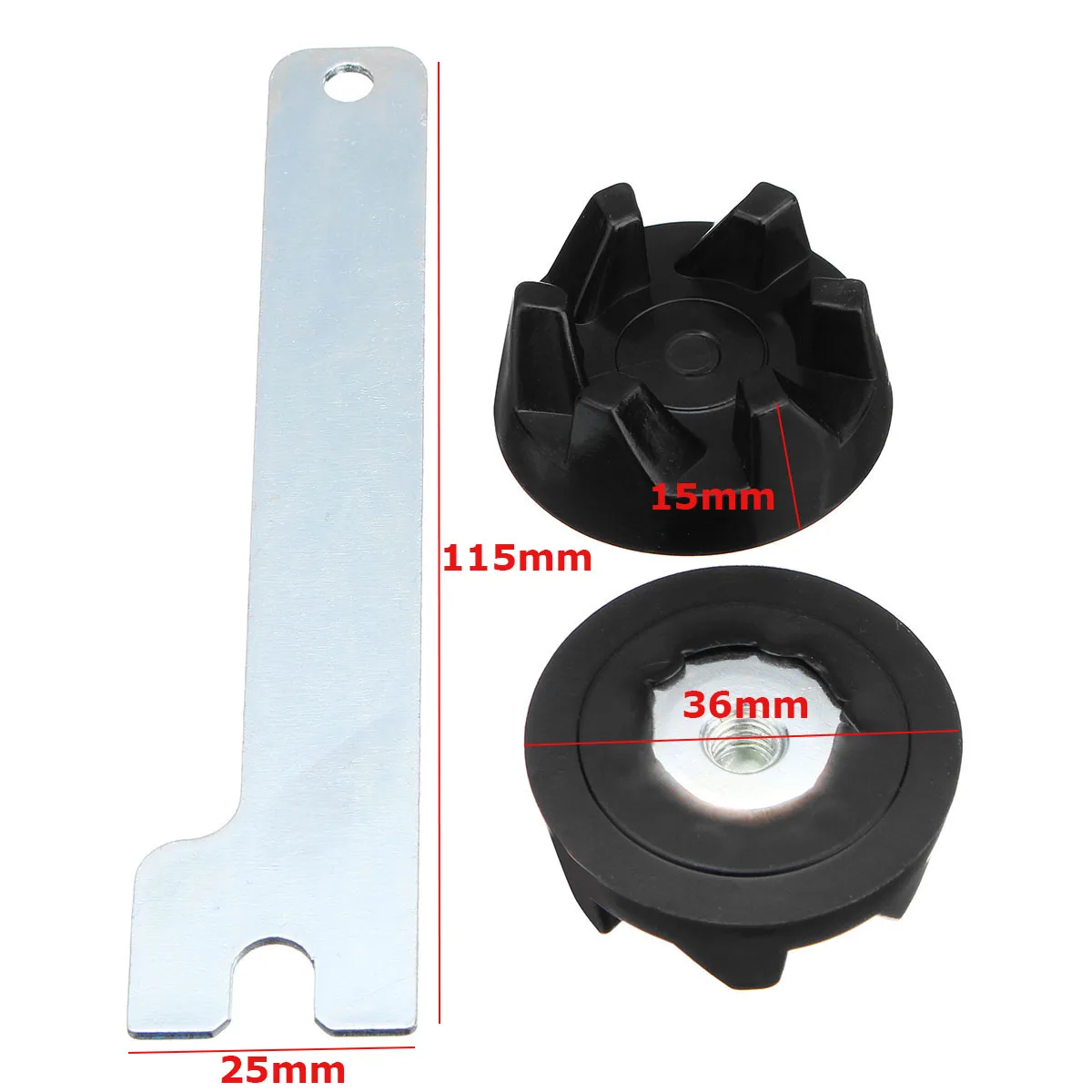 2pcs Rubber Coupler Gear Clutch With Removal Tool For  9704230