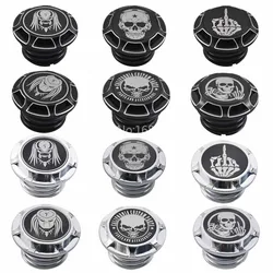 Motorcycle Skull Fuel Gas Tank Decorative Oil Cap For Harley Davidson Sportster XL 1200 883 X48 Dyna Softail fatboy Touring FLHR