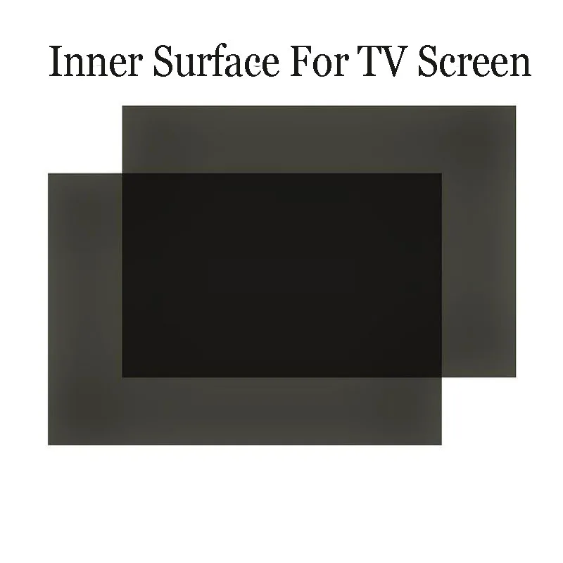 1PC New 32inch 90 Degree Glossy 715MM*403MM Adhesive Inner Surface Film Polarizer Polarizing Sheets LCD For Samsung TV