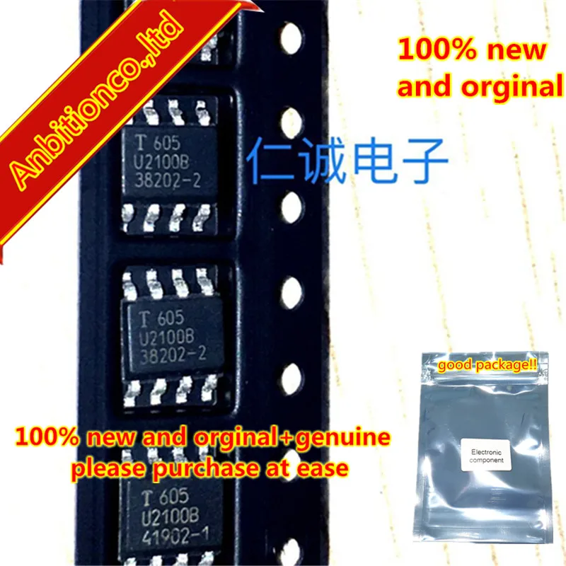 

5pcs 100% New and orginal U2100B U2100B-MFPG3Y SOP8 Timer Control for Triac and Relay in stock