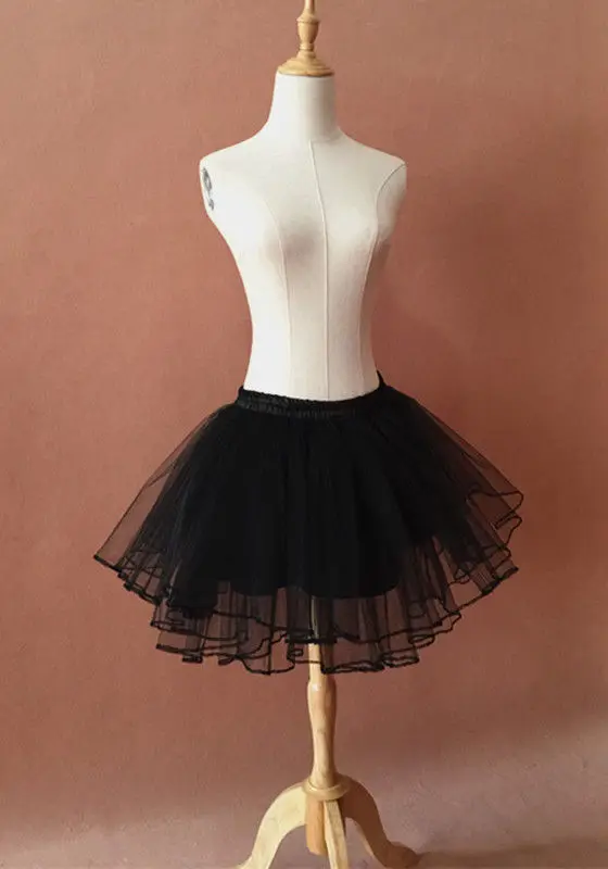 Hirigin saia feminina de chiffon, nova coleção 2018, para mulheres, saia tutu, mini balé, princesa, festa preta, renda, linha a