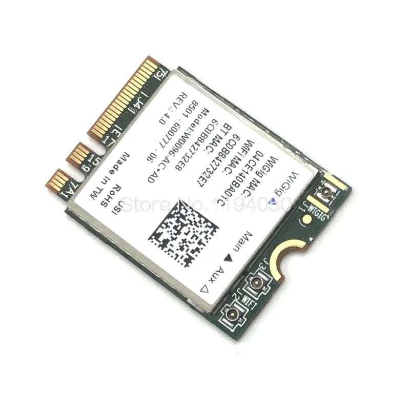 QCA9008-TBD1 Wireless AC + AD Bluetooth 4.1 WIFI Module 2.4G / 5G Dual Band WIFI Card 867Mbps QCA9008 WIFI CARD