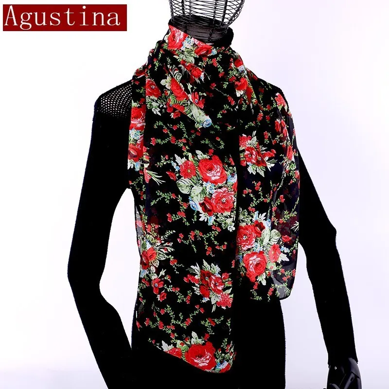 Chiffon scarf women fashion animal print leopard print winter shawl sjaal autumn long scarfs poncho luxury ladies hijab 15 color