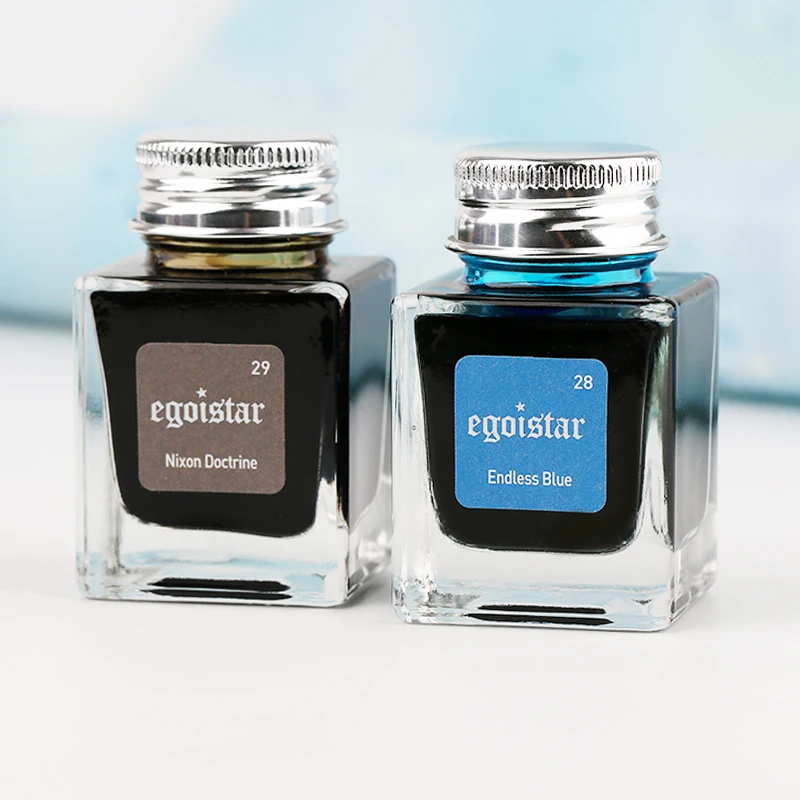 Korean Egoistar Non Carbon Color Ink , Fountain Pen Ink, Dip Pen Ink,30mL/bottle