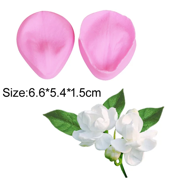 Jasmine Veiners Silicone Molds Fondant Sugarcraft Gumpaste Clay Water Paper Cake Decorating Tools CS331 image 4