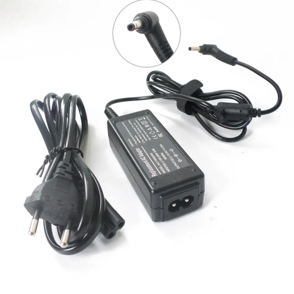 

AC Adapter Battery Charger For HP Mini 210-1010NR 210-1041NR 210-1076NR 210-1091NR 210T-1000 701ER 701ES 701ET 702EA 730EJ 40W