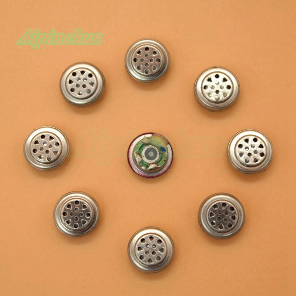 Aipincheng 1 زوج 9.2 مللي متر 16ohm لتقوم بها بنفسك في الأذن مكبرات لسماعة الأذن وحدة