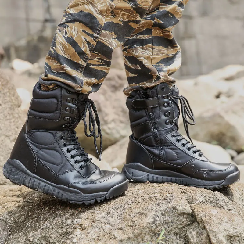 Men Women Outdoor Hiking Ultra Light High Shoes Boot Fan Hunting Climbing Training Desert Boots