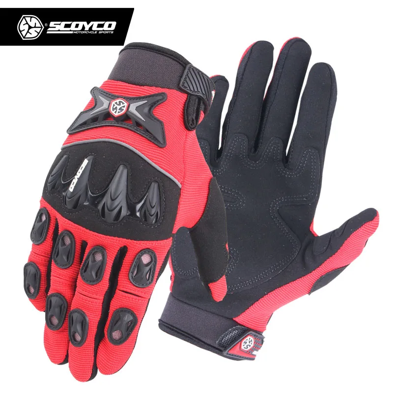 

SCOYCO Motocross Off-Road Racing Gloves Motorcycle Gloves Breathable Half Finger Gloves DH Dirt Bike Street Riding Guantes Luvas