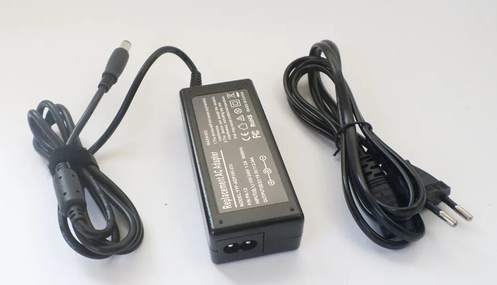 Laptop Power Supply Charger Plug For DELL Inspiron 17R(N7010),17R(N7110) 1470 1440 1150 1501 E1505 E1705 19.5V 65W AC Adapter