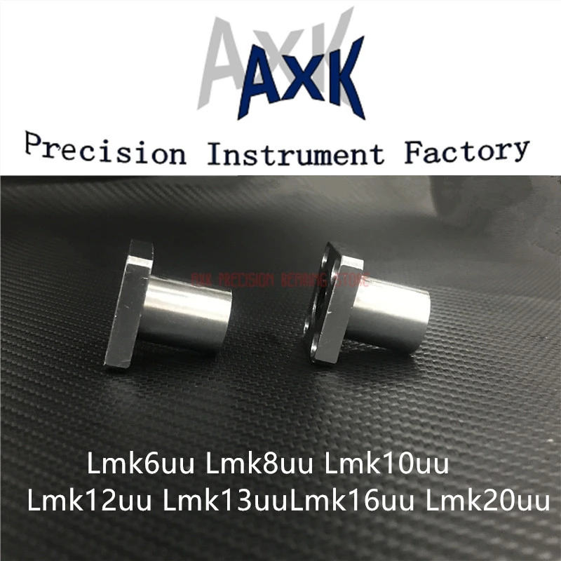 

Free Shipping 4pcs Lmk6uu Lmk8uu Lmk10uu Lmk12uu Lmk13uu Lmk16uu Lmk20uu Square Flang Type Linear Bearing For 3d Printer Part