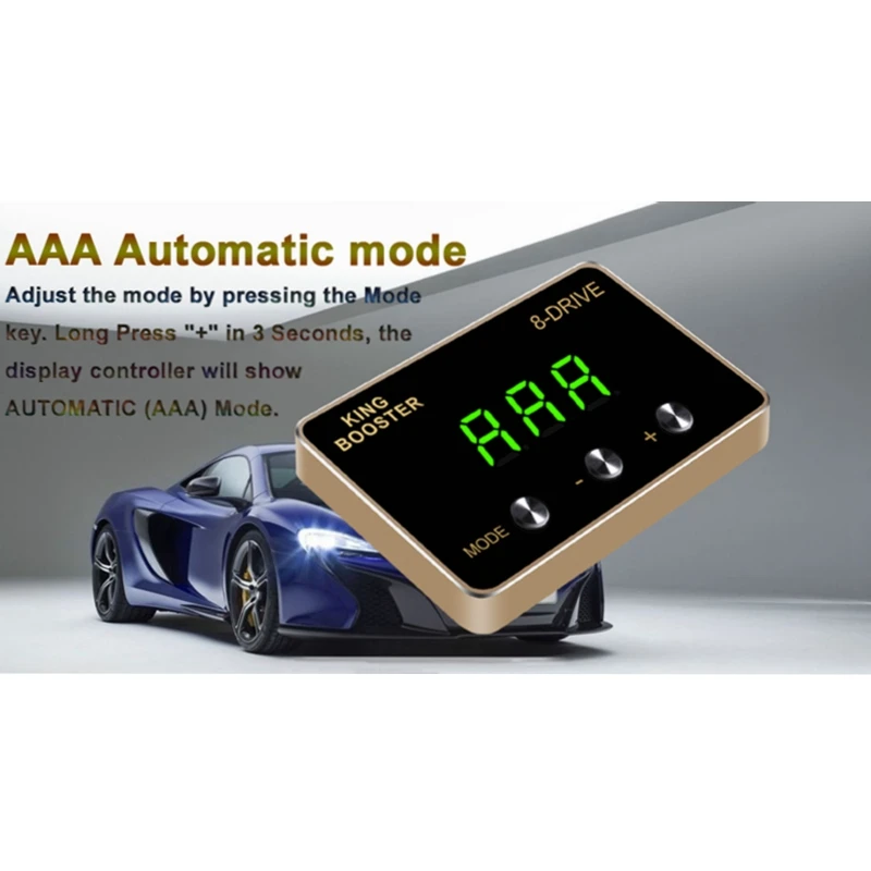 For MG ZS GS 3 6 Improve throttle response sprint booster module tuner for BUICK ENCLAVE GL8 CADILLAC SLS CTS