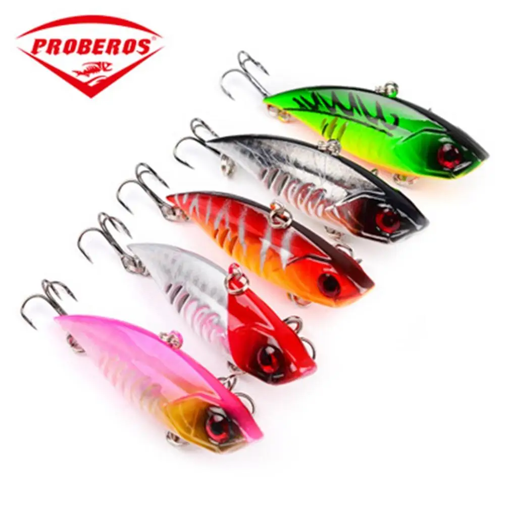 1PCS Plastic Fishing Lure 3D Eyes Colorful AD-Sharp Winter Fishing Bait Hard Lure Balancer for Fishing Bait Random delivery