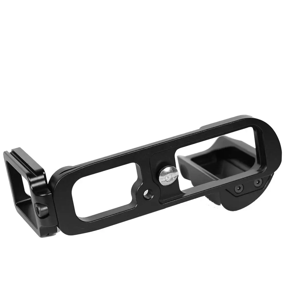 First2savvv Quick Release Placa L Bracket Titular Aperto de Mão para Câmera Fuji Fujifilm X100F, Benro Arca Swiss Tripé Cabeça