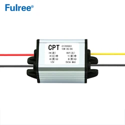 CPT 12V to 5V 3A 15W Step Down DC-DC Voltage Converter 12 Volt to 5 Volt 3 Amp 15 Watt Buck Car Power Supply Module