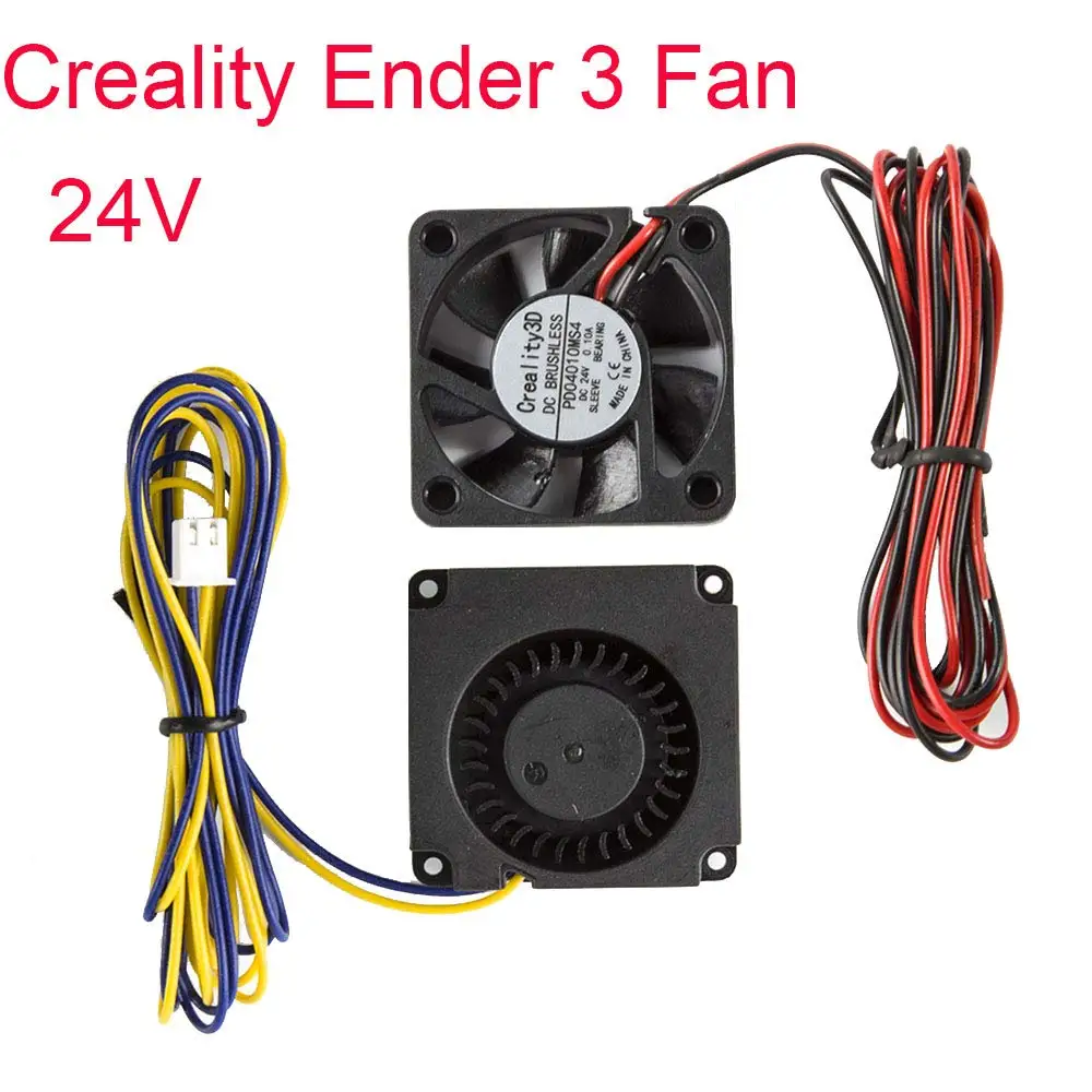 Creality Original 4010 Blower 40x40x10MM 24V DC Cooling Fan  Circle Fan for Ender 3/Ender 3 Pro  3D Printer Parts