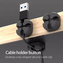 Magnetic Cable Clip for Data and USB Cables #6