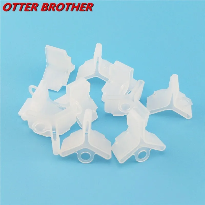 10Pcs/Lot Fishing Treble Hooks Covers Caps 1# 2# 3# 4# 5# Size Protectors Covers For Fishing Lures Holders Hat Tool Accessories