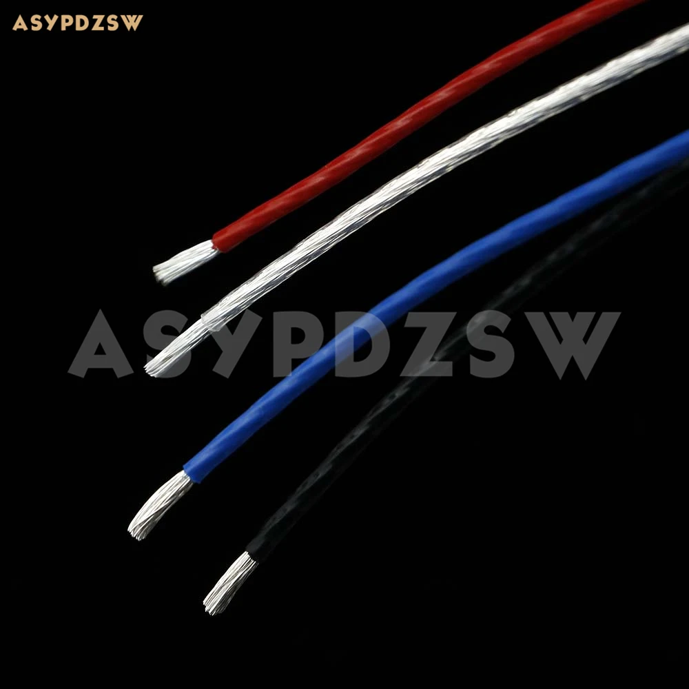 Câble de module électronique résistant aux hautes températures, fil argenté plaqué de 4 m², 1M