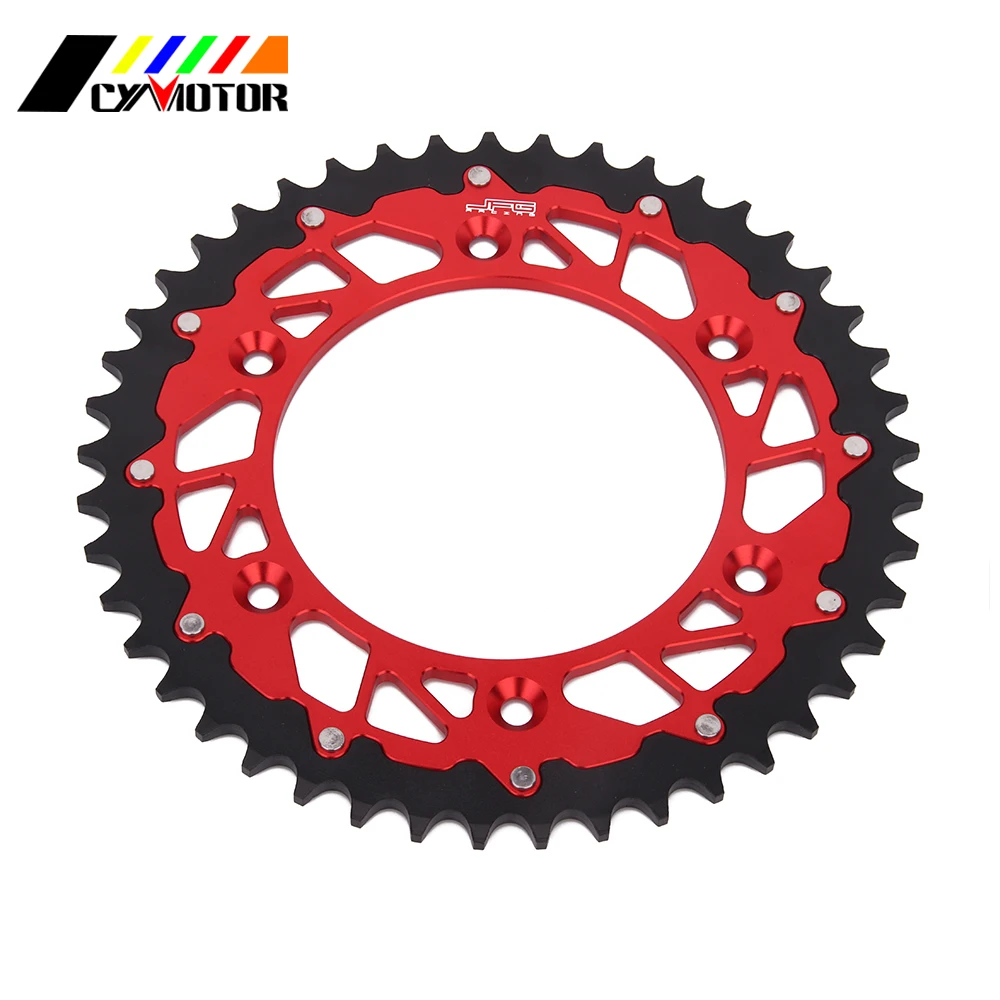 Motorcycle 45 47 48 49 50 51 52 Rear Chain Sprocket For HONDA CR125R CR250R CR500R CRF XR 125 230 250 450 400 600 650 R X L