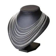 Stainless Steel Snake Cocoon Chain Necklace 24 Inch #5