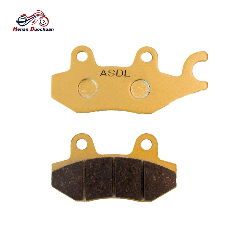 Motorcycle Ceramic Brake Pads Parts For KAWASAKI KX KLX KDX 125 200 250 KLF 300 400 KVF 650 KRF 750 Left Brake Pad Disks