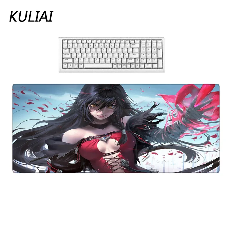 XGZ Sexy Girl Mouse Pad Anime Precision Color Printing Seam Can Be Washed Without Fading for Game Player PC Laptop Mouse Pads