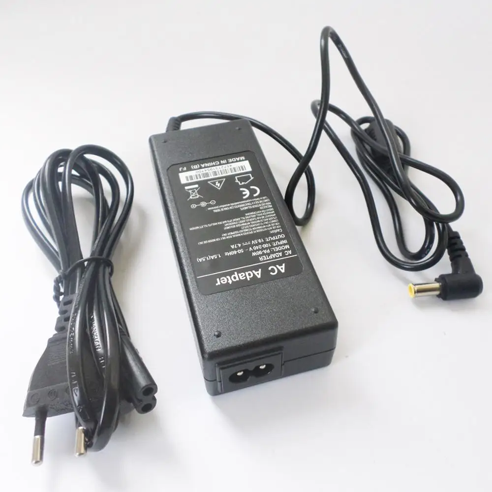 AC Adapter Charger Power Supply Cord For Sony Vaio PCG-651R PCG-643L PCG-652L PCG-792L VGN-CR410 VGN-CR590 VGN-FE660 19.5V 4.7A