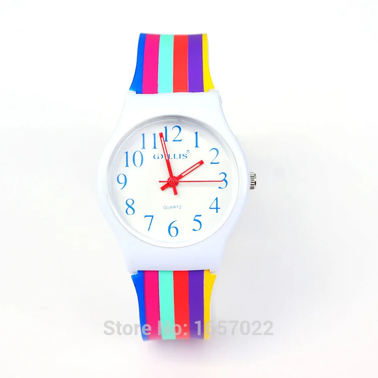 Top brand NAZEYT women man casual color line silicone strap fashion quartz gift wristwatches for ladies dress sports watches