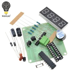 AT89C2051 Digital 4 Bits Electronic Clock Electronic Production Suite DIY Kit