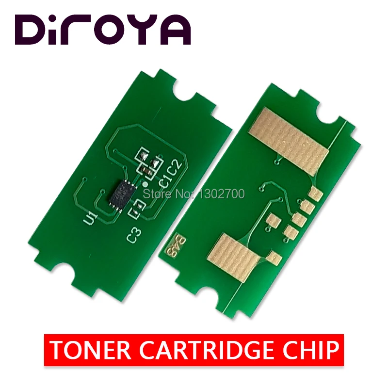 10PCS 3K TK1158K TK-1158K TK 1158K toner cartridge chip For Kyocera ECOSYS P2235 P2235dn P 2235dn 2235 printer powder reset KOR