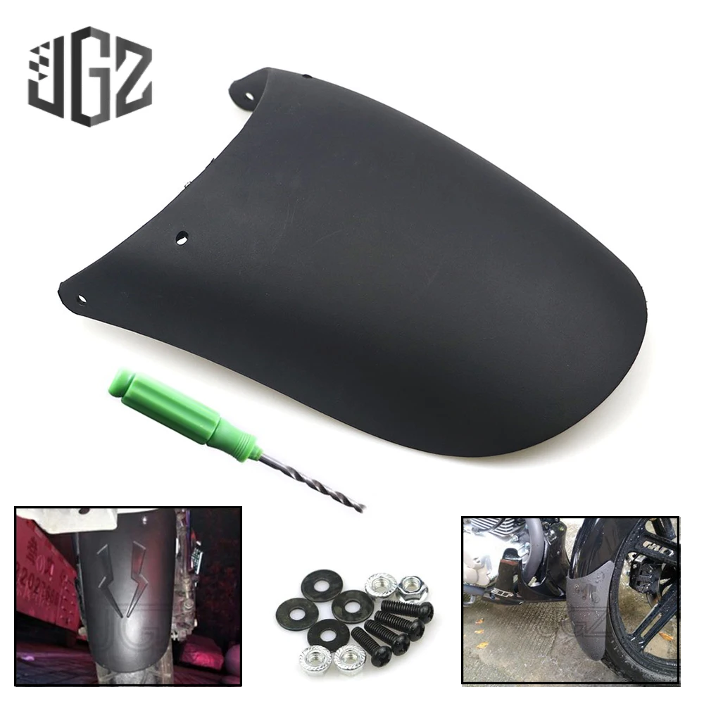 Motorcycle Front Rear Mudguard Extender Fender Splash Extension Pad Universal for KTM Ducati Kawasaki Benelli Honda Harley BMW