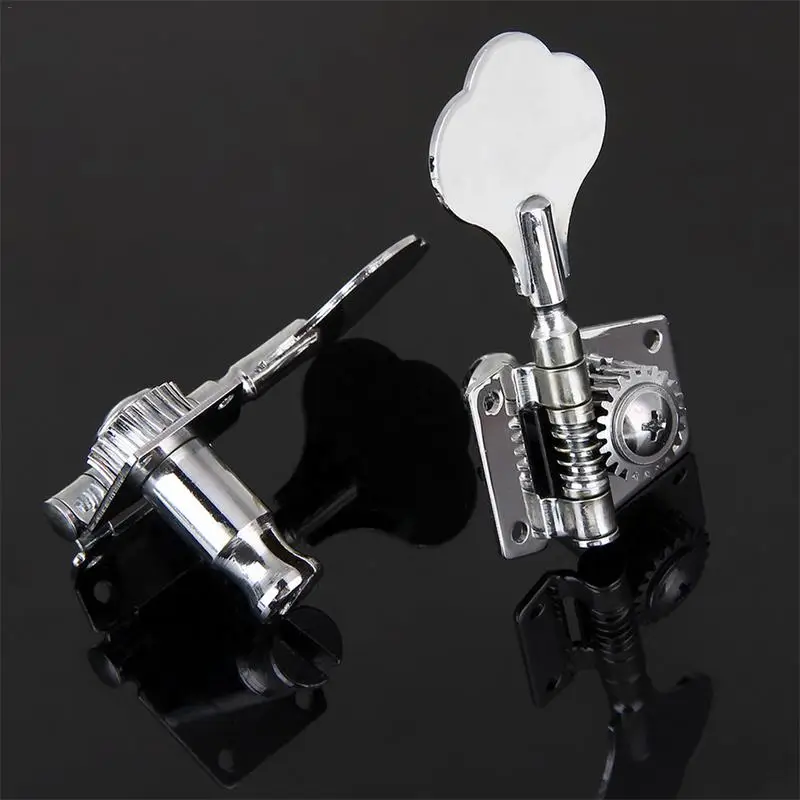 Vintage Jazz Precision Bass Tuning Pegs Open Geared Bass Tuners Machine Head Musical Instrument Accessorizes