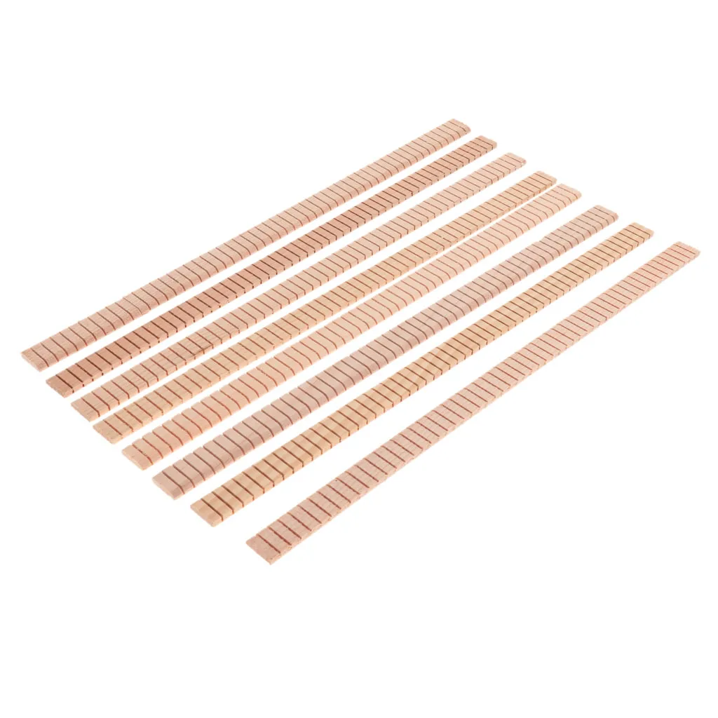 8x Exquisite Wooden Guitar Strip Edge Guitar Trim Inlay DIY Luthiers Tools Guitar Replacement Accessories