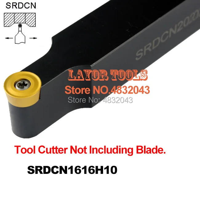 SRDCN1616H10 16*16 مللي متر مخرطة معدنية أدوات القطع ، آلة المخرطة CNC ، أدوات تحول خارجية ، حامل S-Type SRDCN
