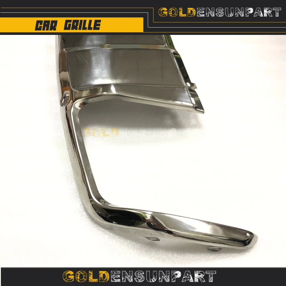 Rear Bumper Lower Chrome Trim Cover Rear Skid Plate 1648852422 for Mercedes GL350 GL450 550