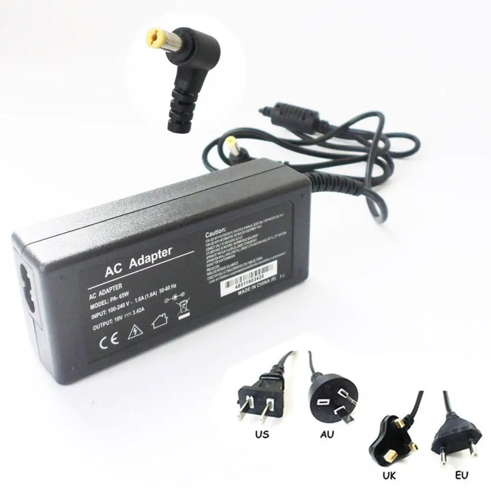 NEW 19V 3.42A Power Charger For Acer Aspire V3-111P V3-472P V3-572 V3-572P V5-121 V5-123 V5-132 V5-171 V5-561 Laptop AC Adapter