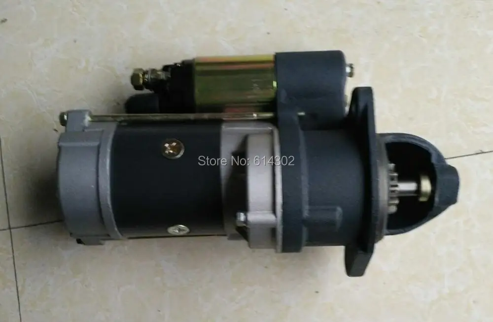 

China supplier Starter motor QDJ1409D 12V 4.2kw for K495/4100D/ZD/P K4100D K4100ZDweifang diesel engine parts