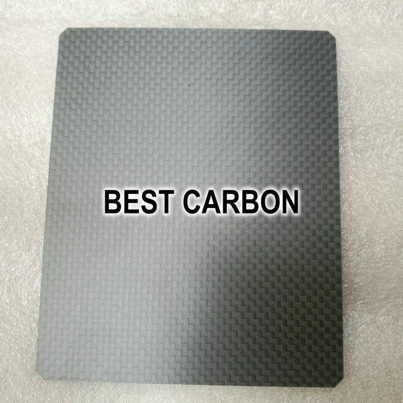 FREE SHIPPING 101mm x 125mm x 3mm thickness 100% Carbon Fiber Plate , carbon fiber sheet ,  carbon  fiber panel