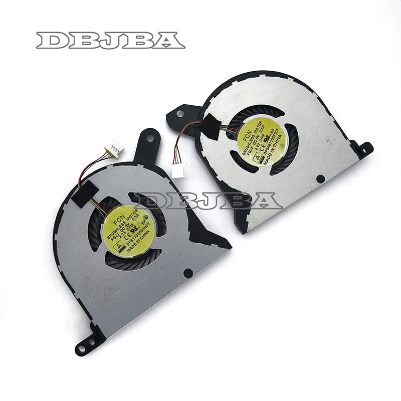 Fan For Dell Alienware 13 R1 R2 Laptop CPU + GPU Cooling Fan Cooler DFS481105F20T FGJ6  DFS1700054N0T F0J7