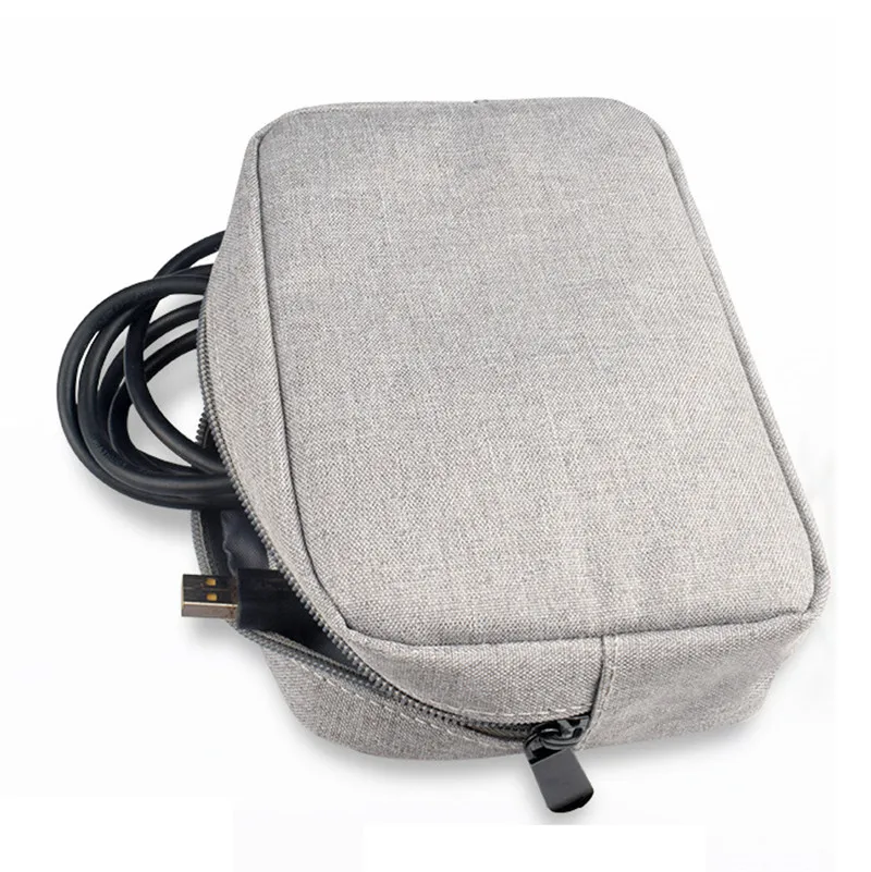 BalleenShiny Digital Accessories Storage Bag Portable Waterproof USB Cable Earphone Charge Pal Organizer Makeup Bag Travel Pouch