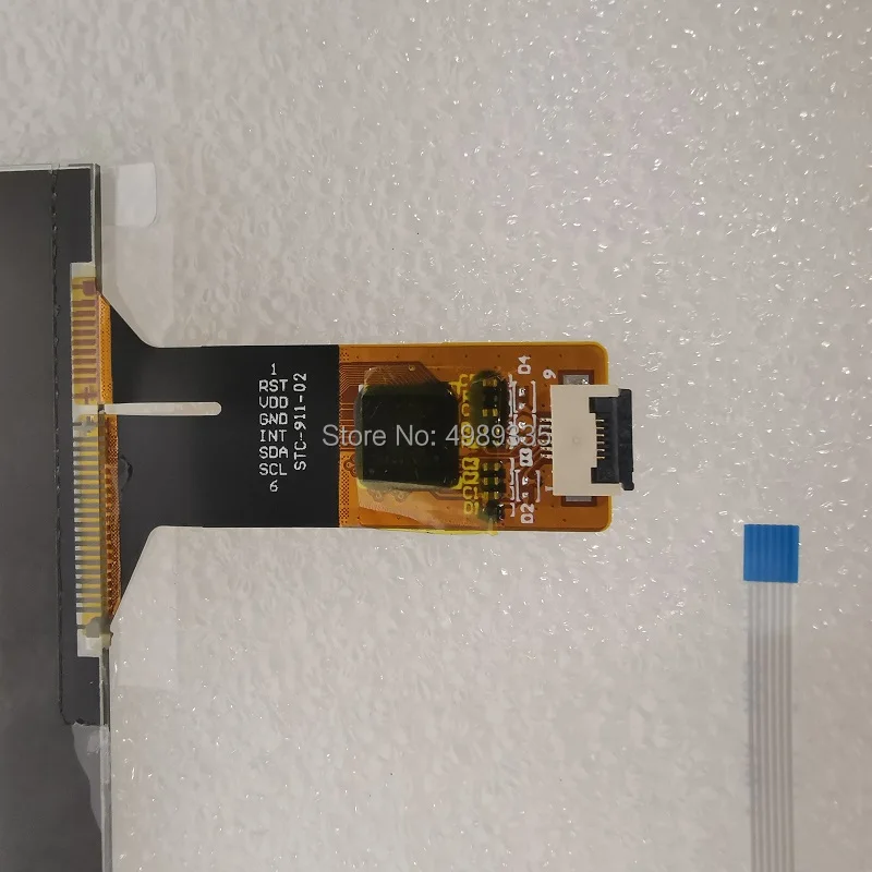 4. tela capacitiva de toque iic6p de 3 polegadas, interface universal, toque capacitivo de 10 pontos