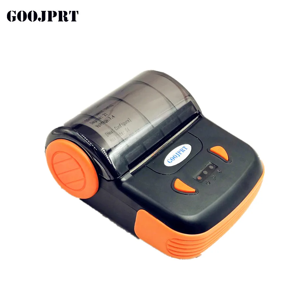 Mini Portable USB Thermal Printer 80mm Bluetooth Thermal Printer POS Receipt Printer Barcode Printer for iOS Android Windows