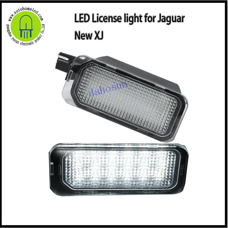 

2PCS x dahosun led License light for Jaguar New XJ for Ford Fiesta Focus C-MAX Mondeo Galaxy Car Number Plate Light