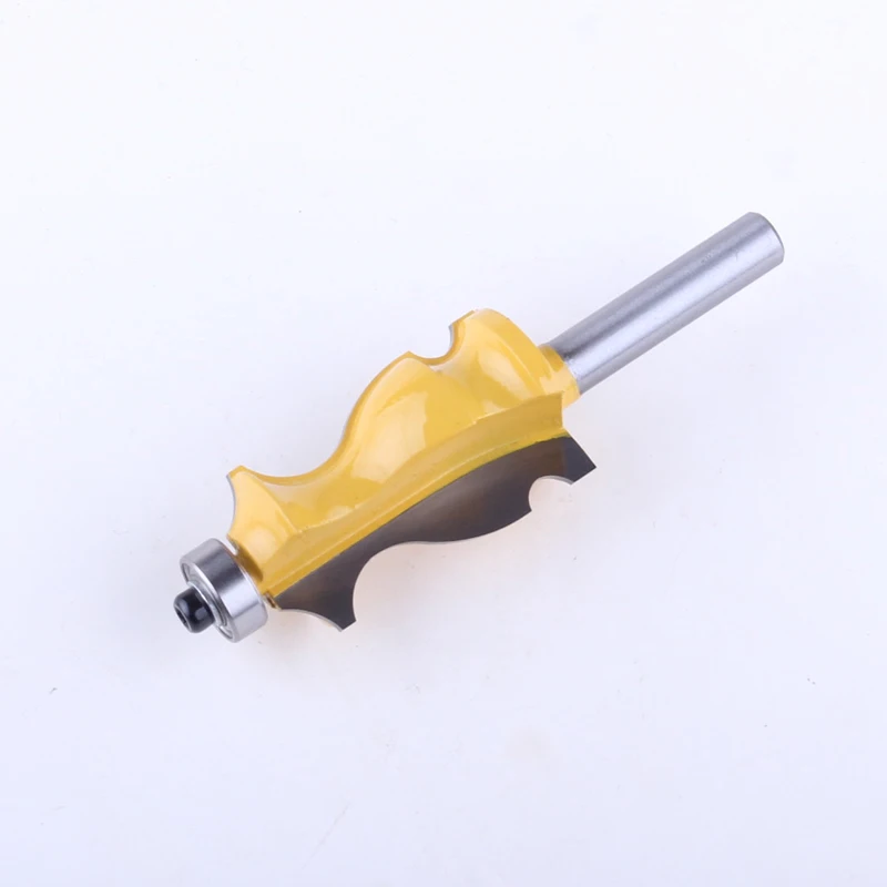 1 PC 8mm Schacht Architectonische Hardmetaal Molding Router Bit Trimmen Hout Frees voor Houtwerk Cutter Power Tools