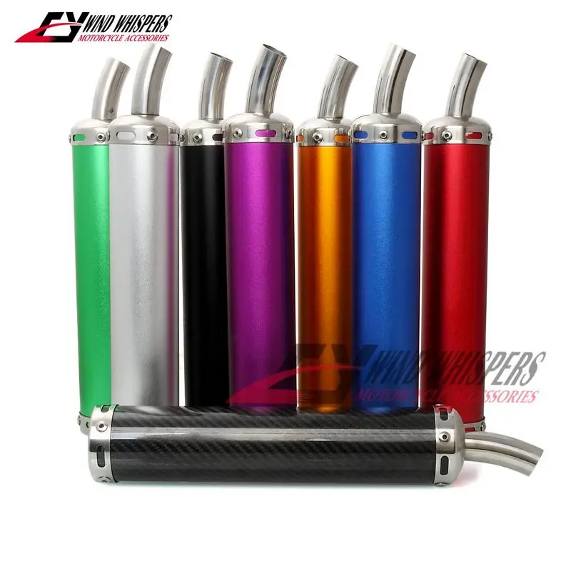 360X60mm 50-250CC Two stroke Scooter Dirt motorcycle Universal Modified exhaust pipe For NSR250 TZR125 TZM150 RVG250 TSR200