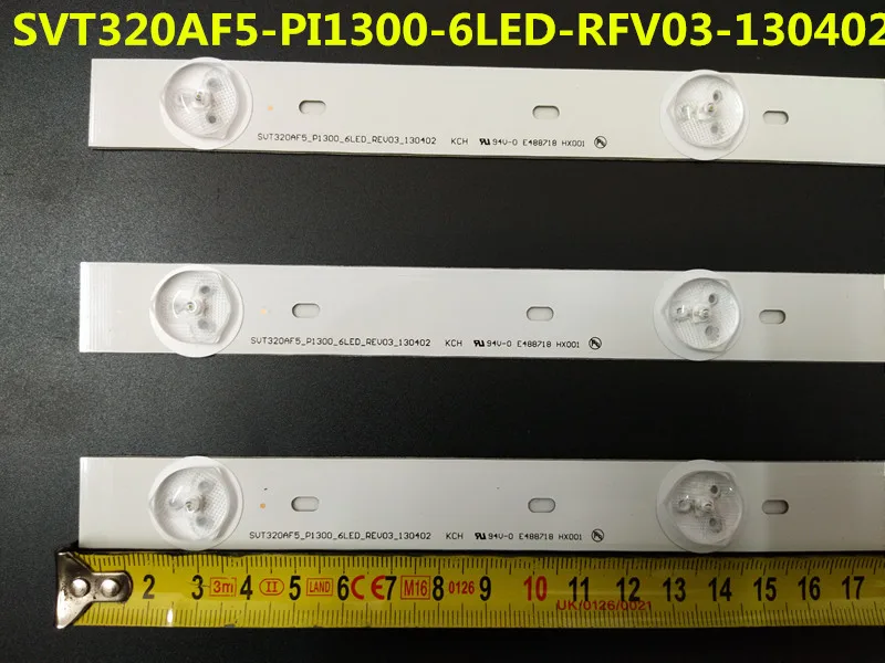 30 Buah/Lot6LED S630mm SVT320AF5-PI1300-6LED-RFV03-130402"
